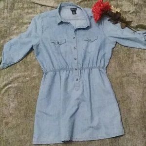 Light blue jean  dress size XL